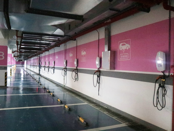 上海哈瑞中心停車場充電站